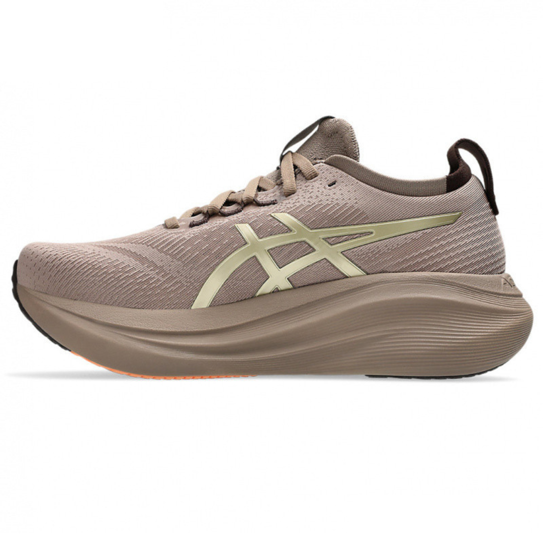 Asics Gel-Nimbus 27 Luxe™ – Dor et Marron