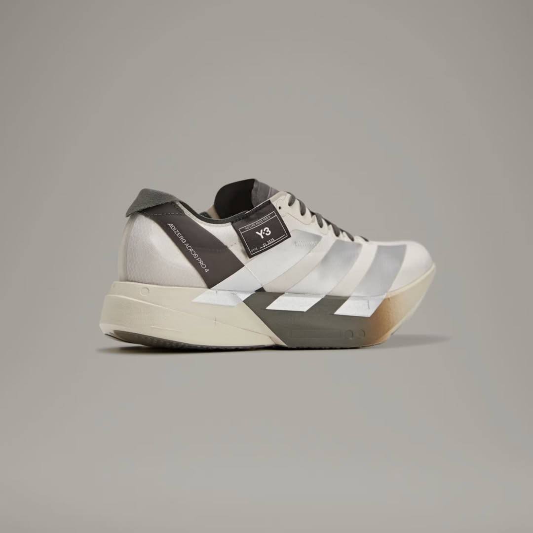 Adidas Adizero Adios Pro 4™ – Y-3 Beige/Noir et Gris