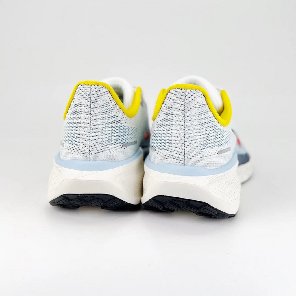 Nike Air Zoom Pegasus 41™ – Blanc avec Bleu, Jaune et Rouge