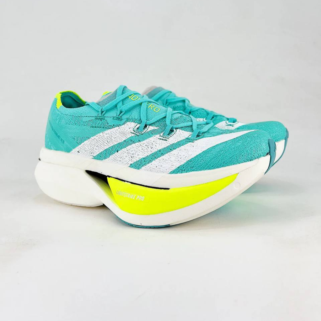 Adidas Adizero Prime X3 Strung™ – Flash Aqua avec Zero Metallic et Lucid Lemon