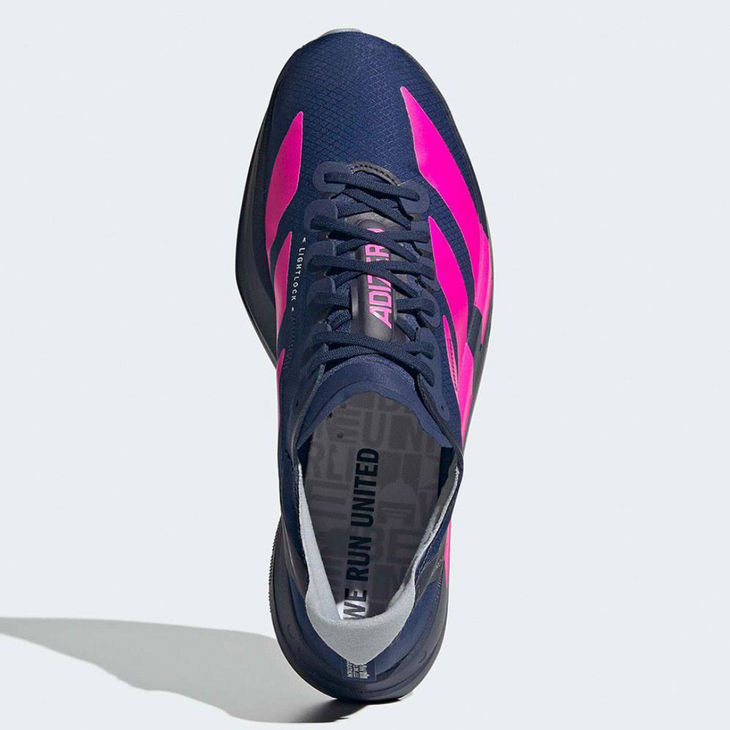 Adidas Adizero Adios Pro 4™ – Bleu marine avec rose