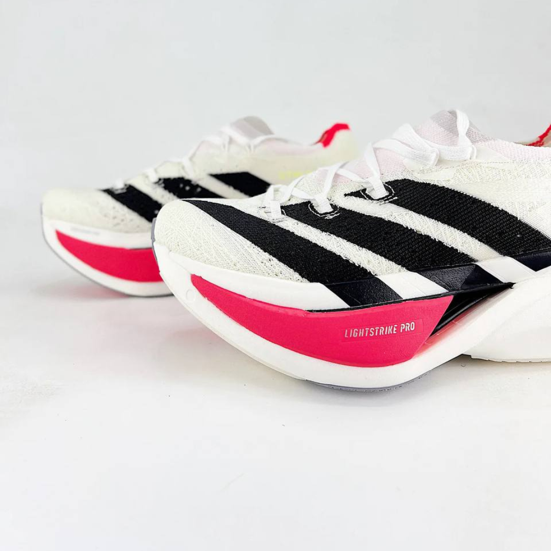 Adidas Adizero Prime X3 Strung™ – Blanc et Rouge