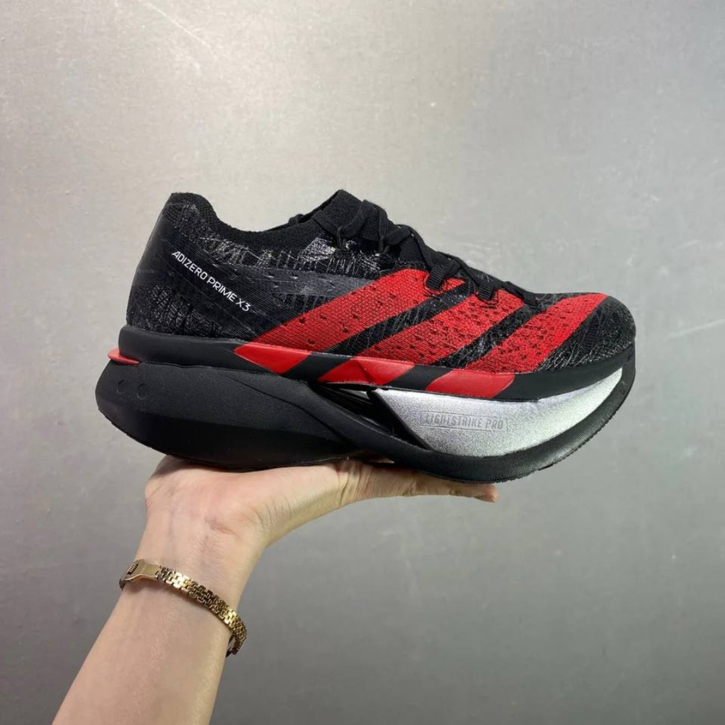 Adidas Adizero Prime X3 Strung™ – Noir avec Rouge