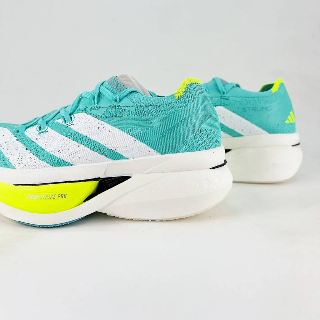 Adidas Adizero Prime X3 Strung™ – Flash Aqua avec Zero Metallic et Lucid Lemon