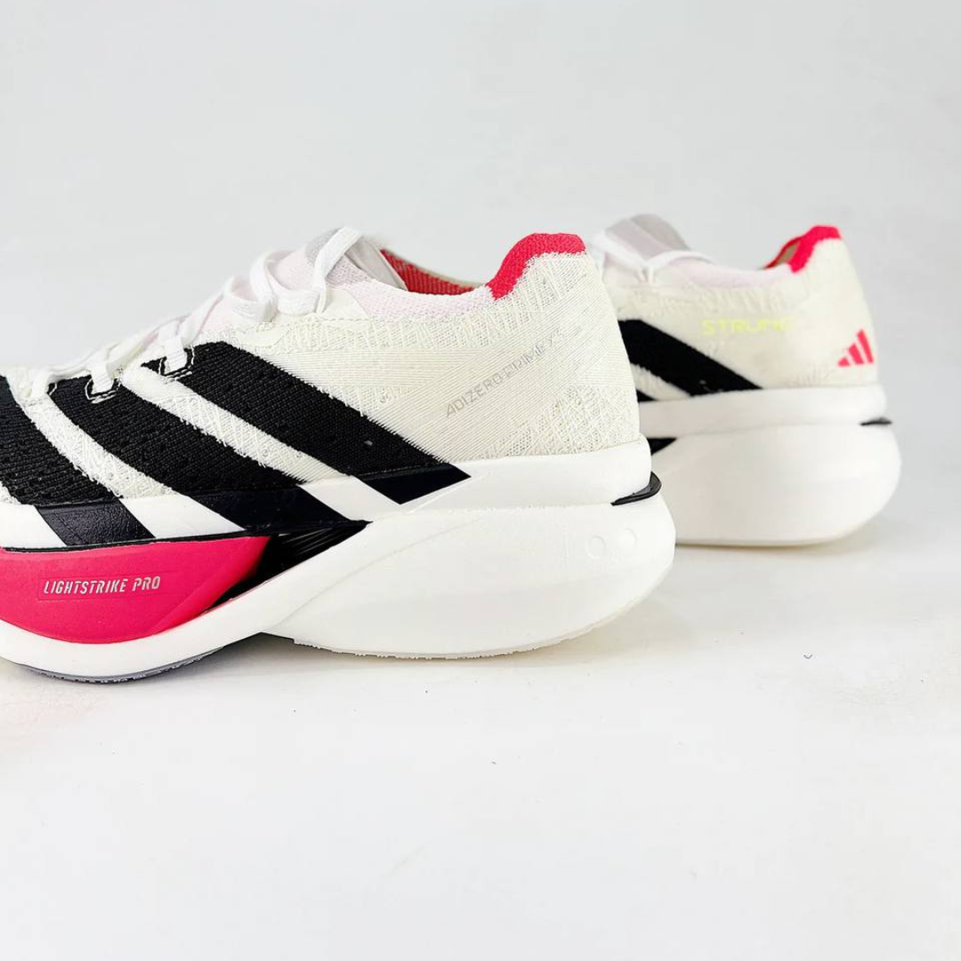 Adidas Adizero Prime X3 Strung™ – Blanc et Rouge