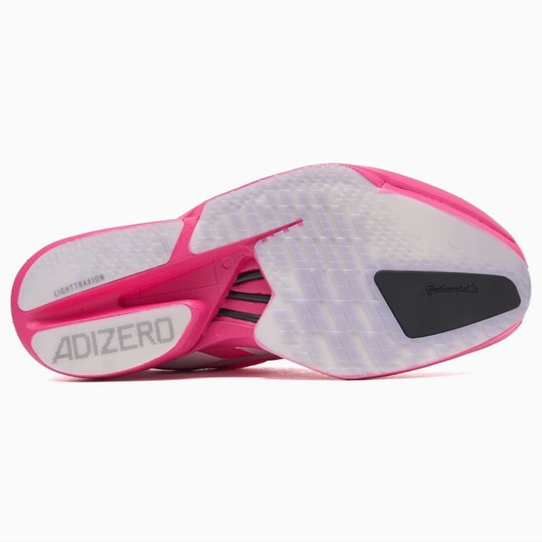 Adidas Adizero Adios Pro 4™ – Rose et blanc