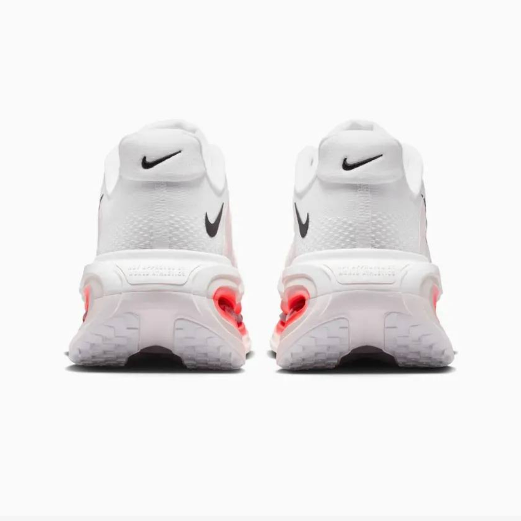 Nike Vomero Premium™ – White Glow with Bright Crimson