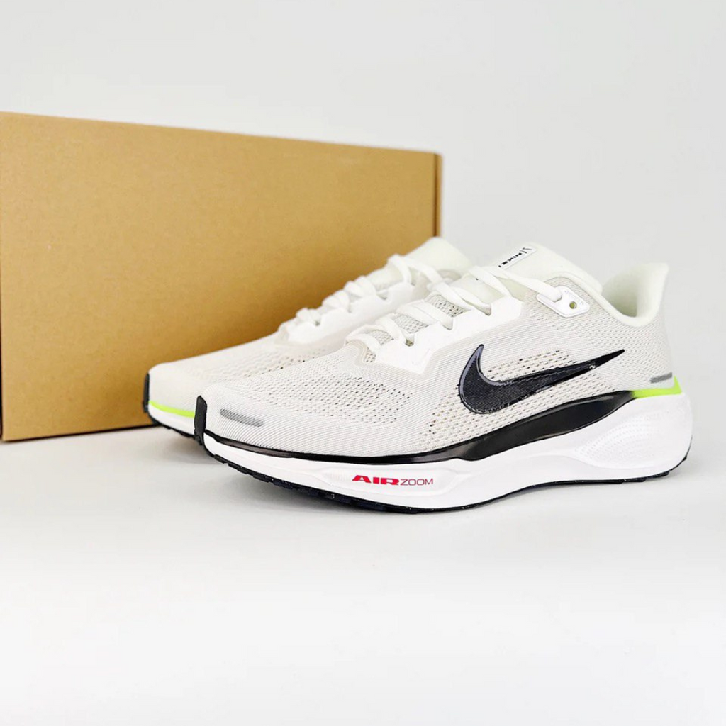 Nike Air Zoom Pegasus 41™ – Blanc avec Noir et Vert