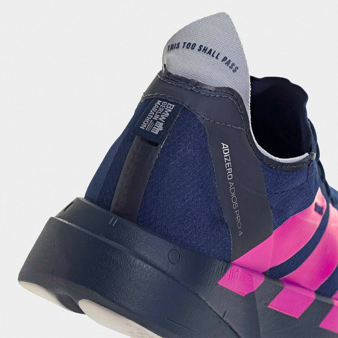 Adidas Adizero Adios Pro 4™ – Bleu marine avec rose