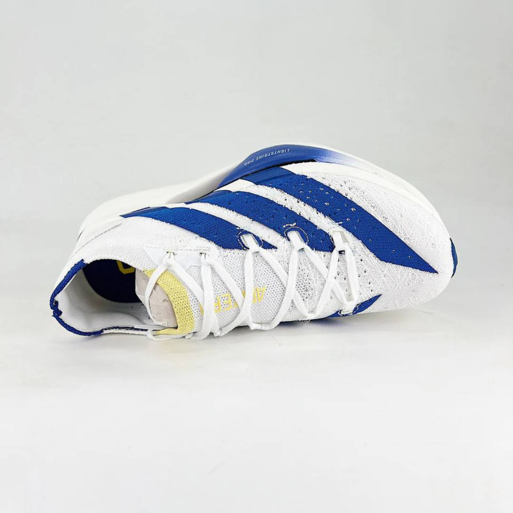Adidas Adizero Prime X3 Strung™ – Blanc avec Bleu