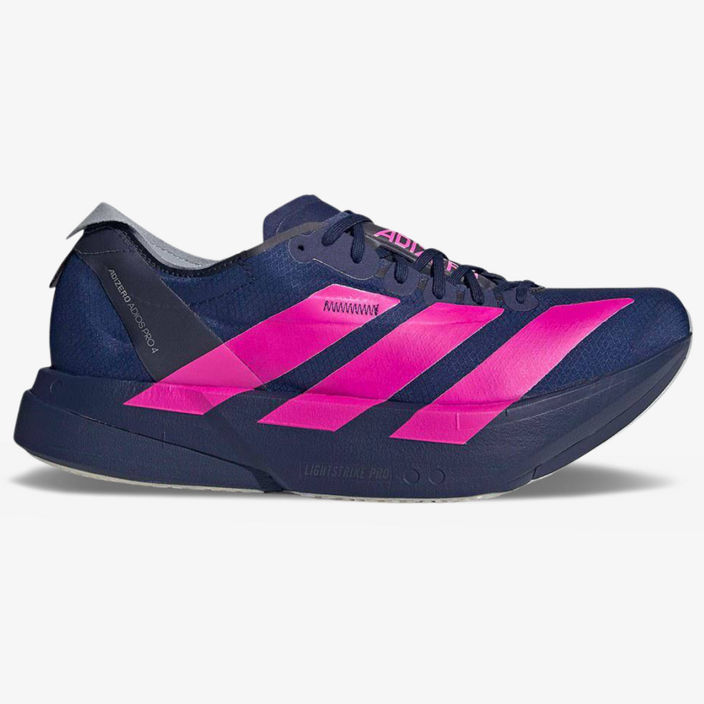 Adidas Adizero Adios Pro 4™ – Bleu marine avec rose