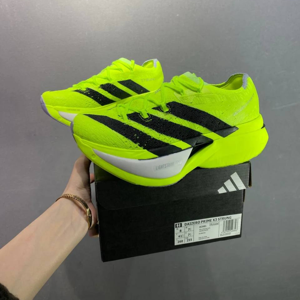 Adidas Adizero Prime X3 Strung™ – Vert citron