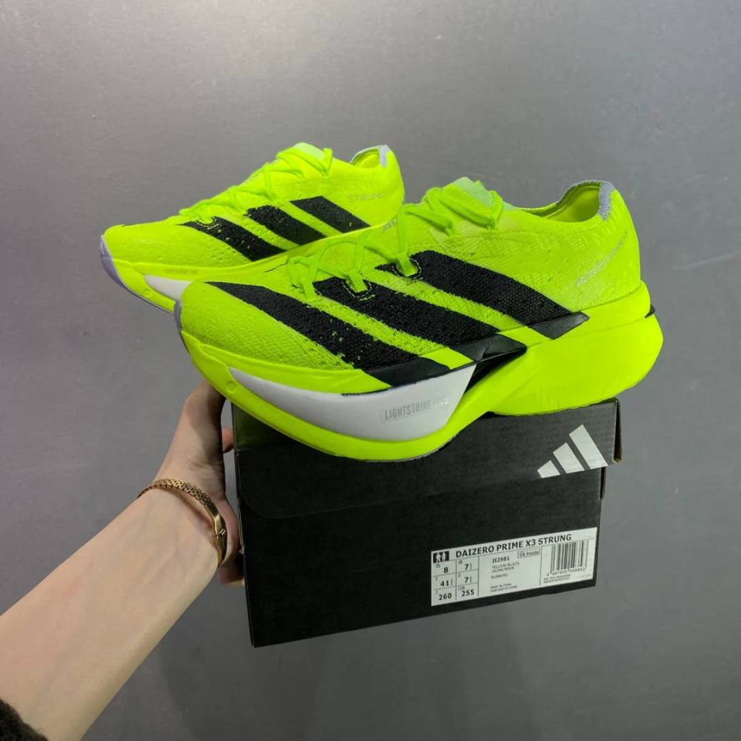 Adidas Adizero Prime X3 Strung™ – Vert citron