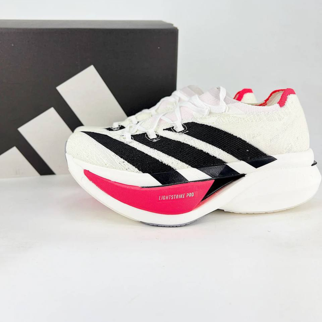 Adidas Adizero Prime X3 Strung™ – Blanc et Rouge