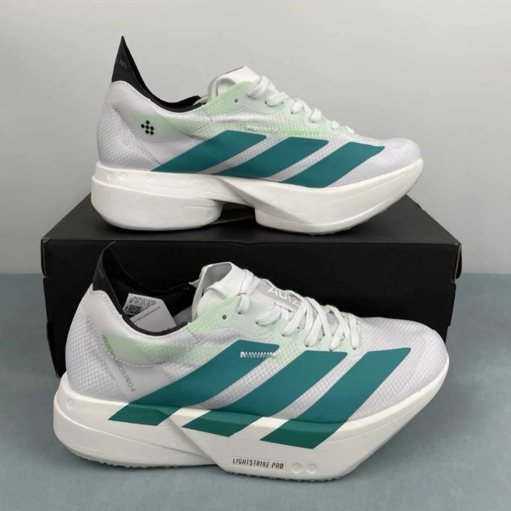 Adidas Adizero Adios Pro 4™ – Blanc avec Vert