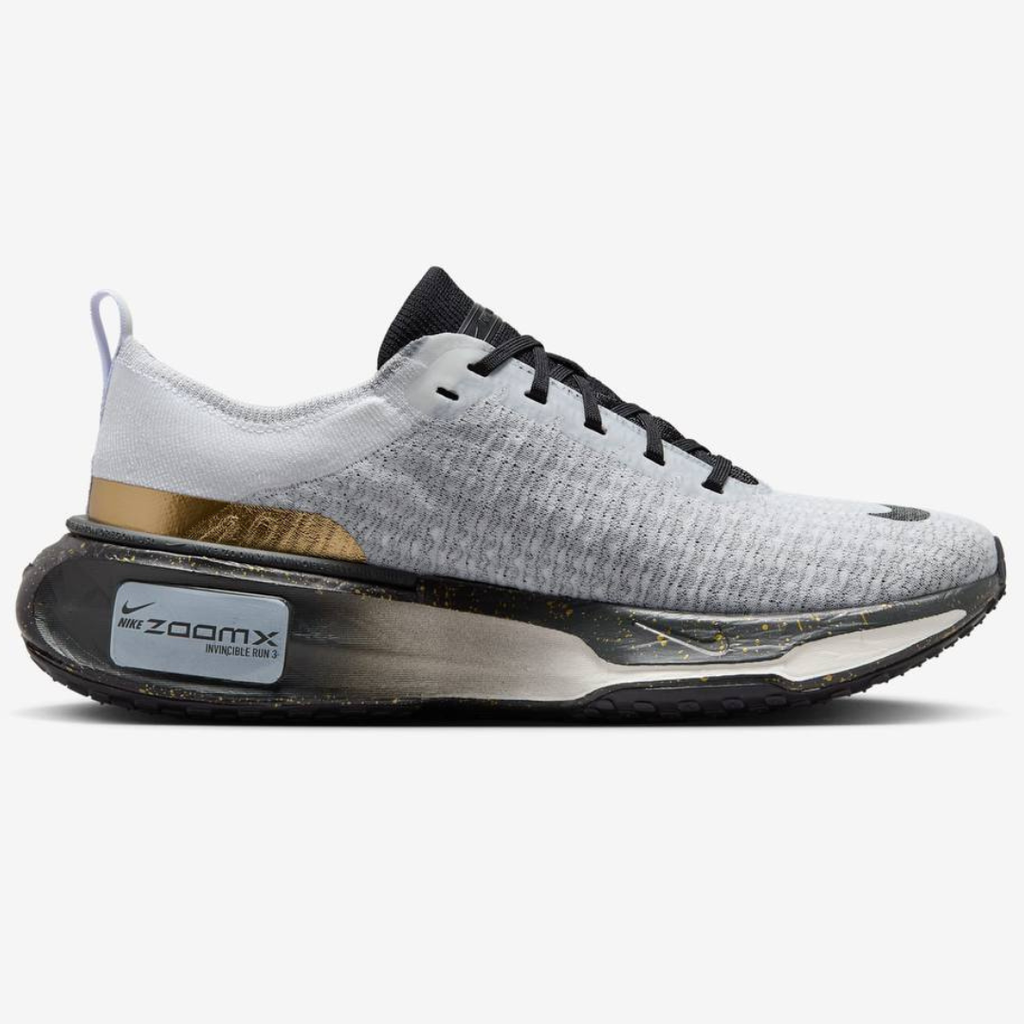 Nike ZoomX Invincible Run 3™ – Gris Acier/Or Noir