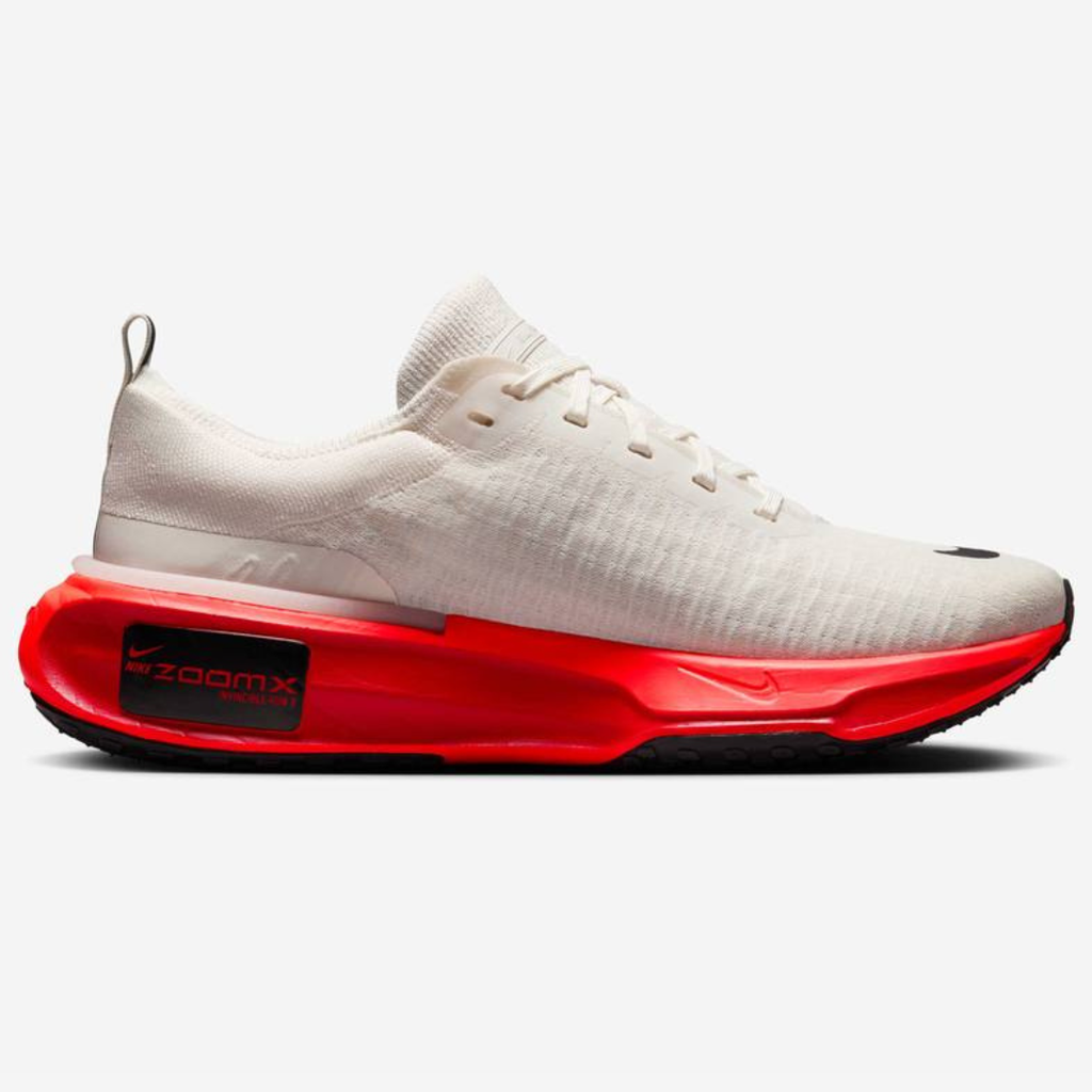 Nike ZoomX Invincible Run 3™ – Blanc Charge avec Cramoisi Néon