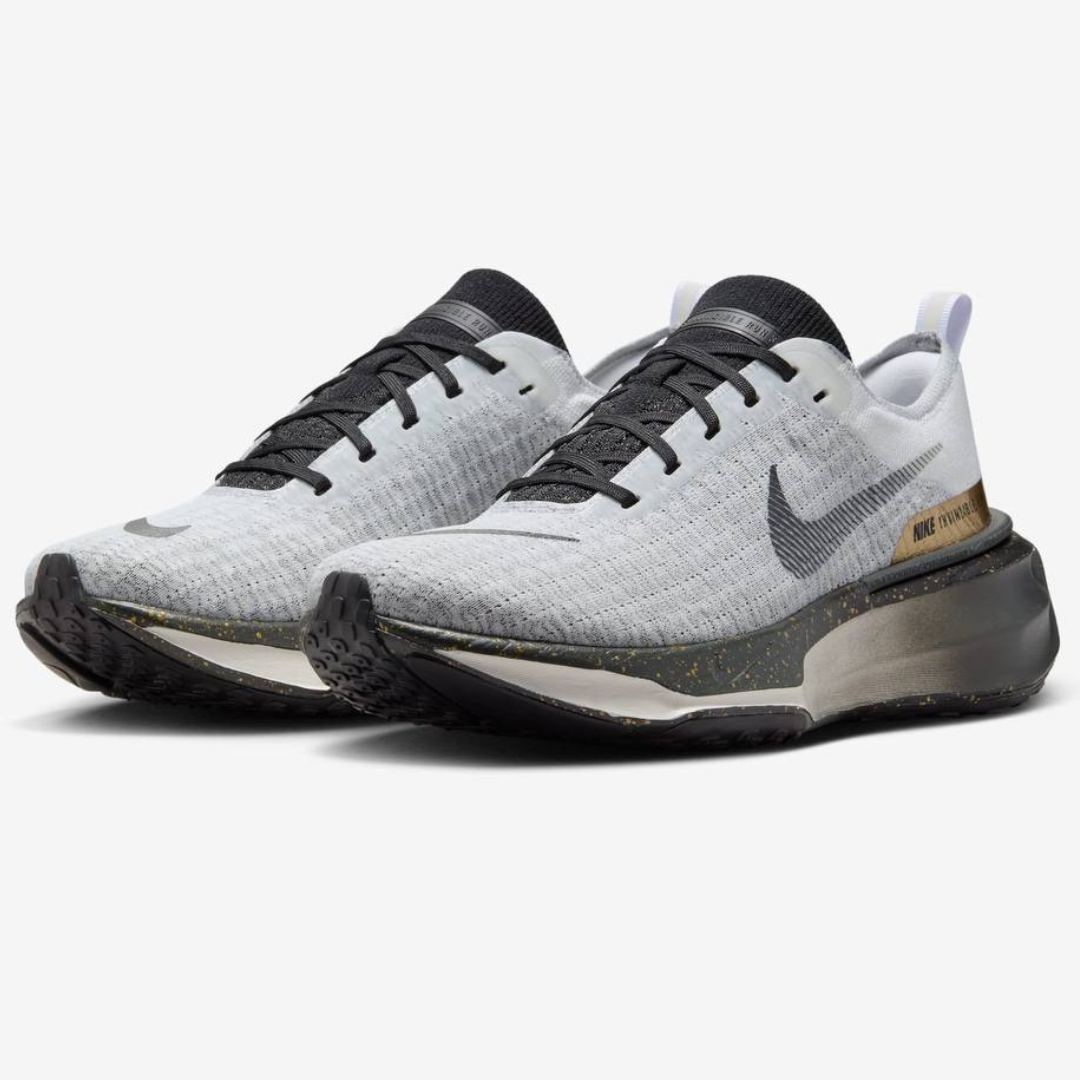 Nike ZoomX Invincible Run 3™ – Gris Acier/Or Noir