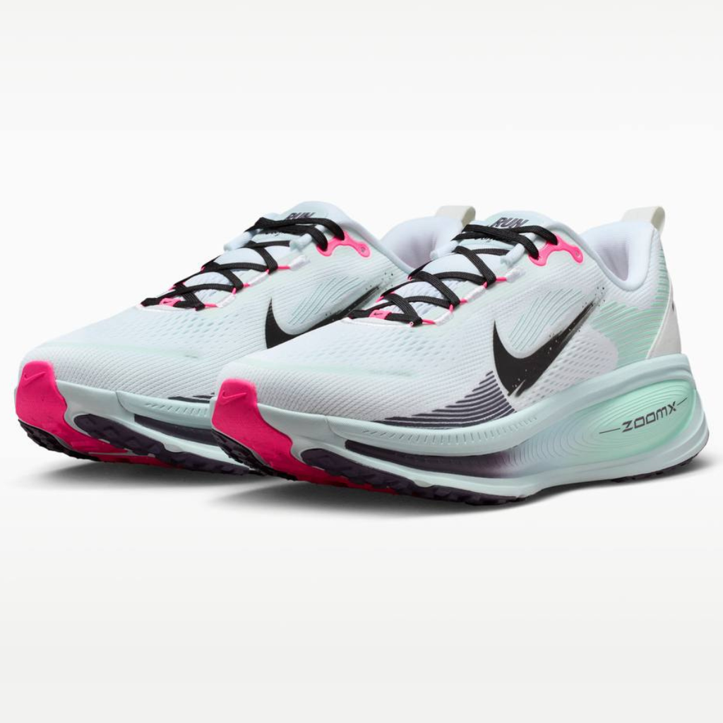 Nike Vomero 18™ – Bleu Glacial avec Rose Pulse
