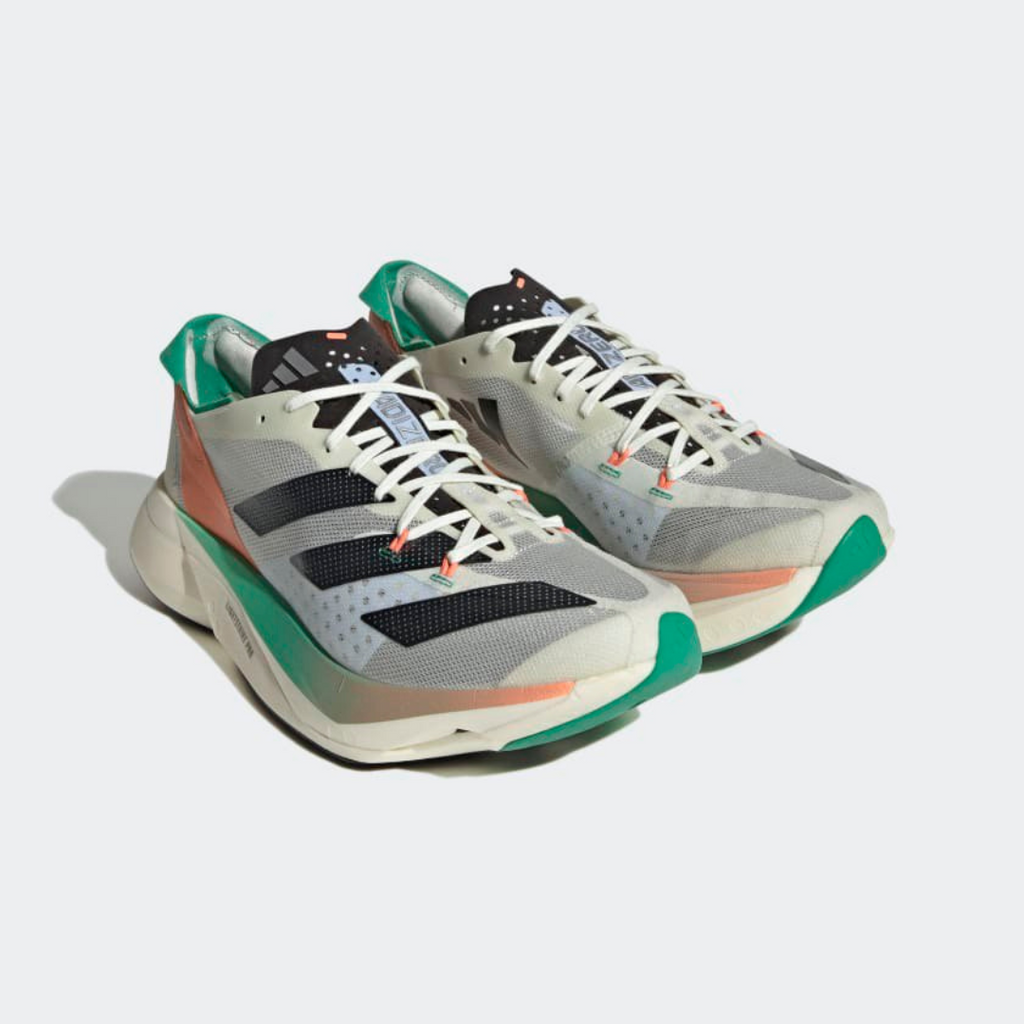 Adidas Adizero Adios Pro 3™ – Blanc/Noir et Fusion Corail
