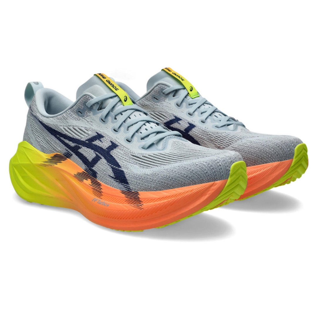 Asics Superblast 2 Paris Unisexe™ – Gris avec vert et orange
