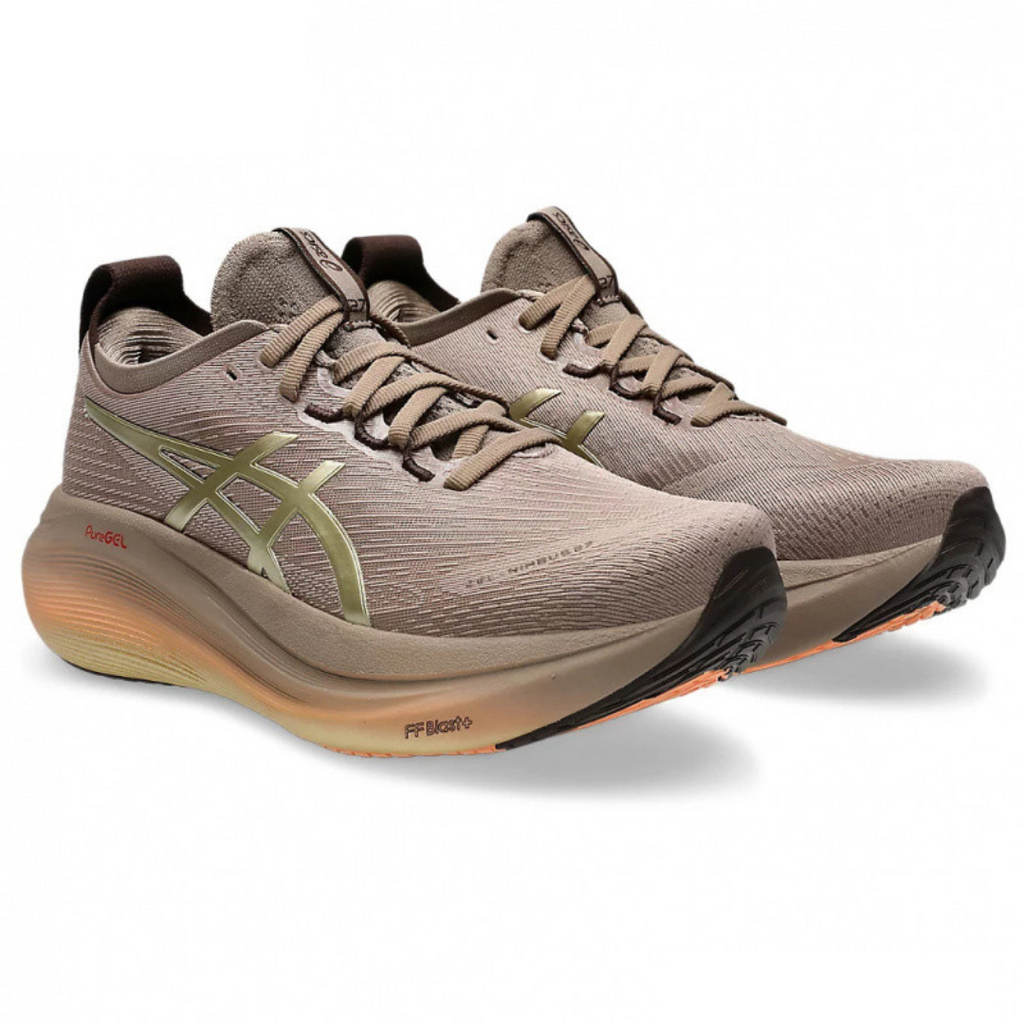 Asics Gel-Nimbus 27 Luxe™ – Dor et Marron