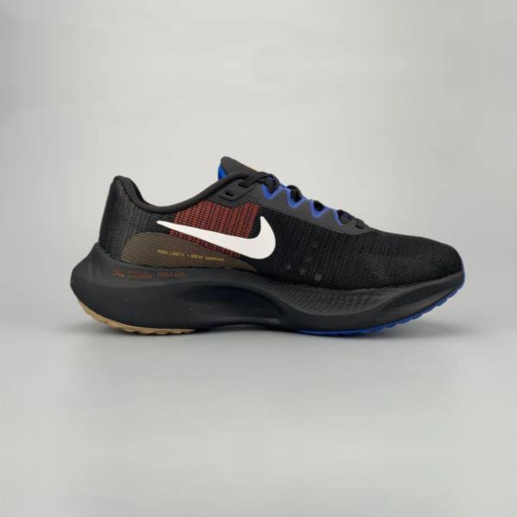 Nike Air Zoom Fly 5™ – Black Shadow avec Ocean Blue & Earth Brown
