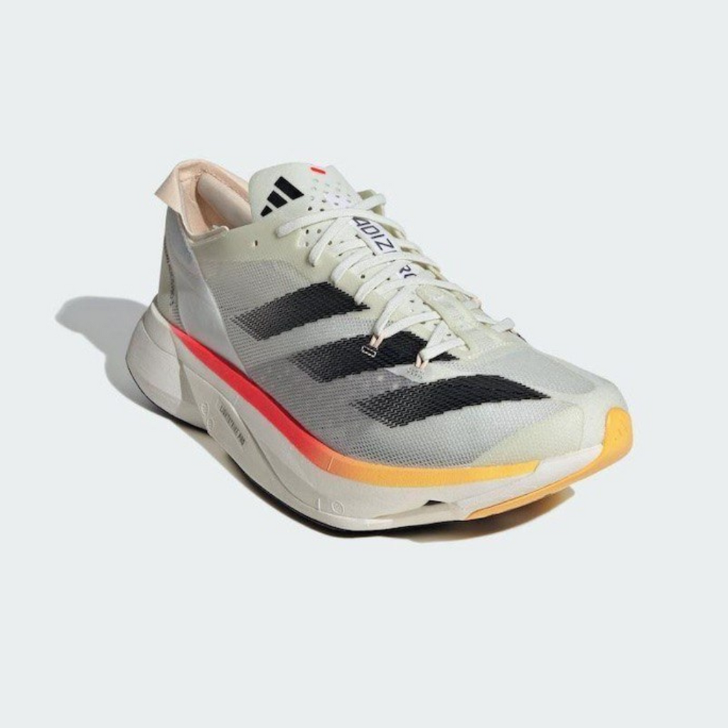 Adidas Adizero Adios Pro 3™ – Beige avec noir et orange