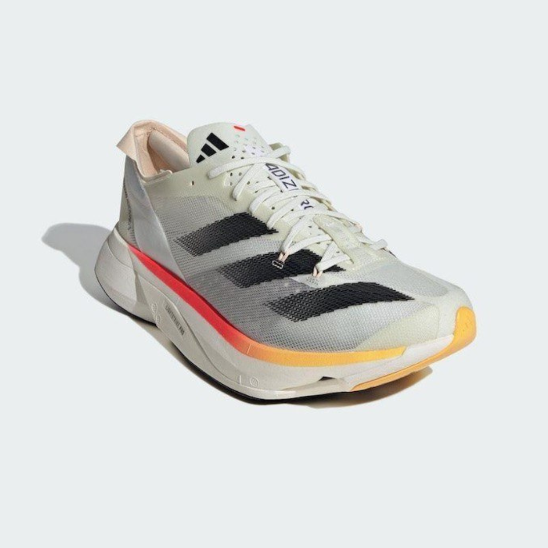 Adidas Adizero Adios Pro 3™ – Beige avec noir et orange