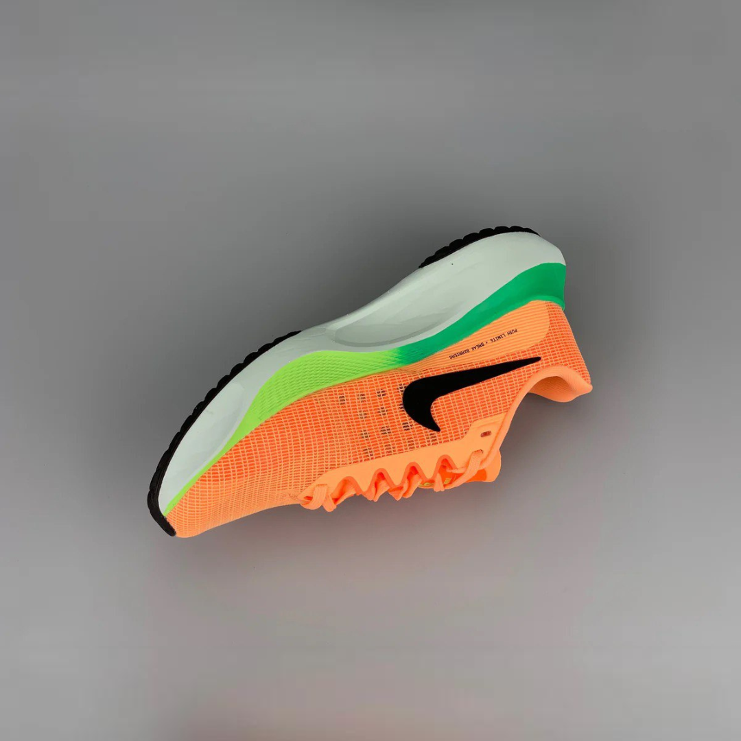 Nike Air Zoom Fly 5™ – Orange coucher de soleil avec vert vif