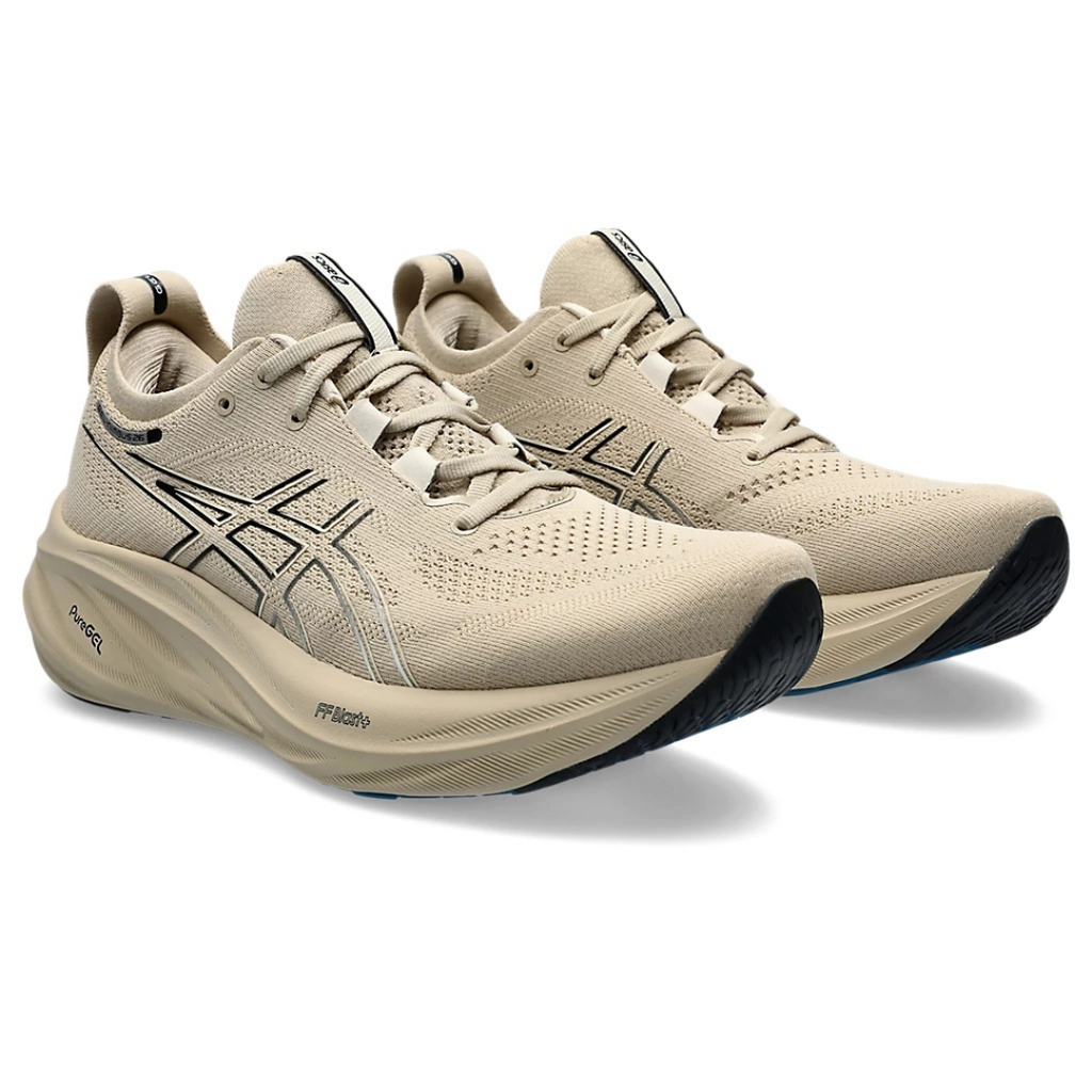 Asics Gel-Nimbus 26™ – Gris Beige et Noir