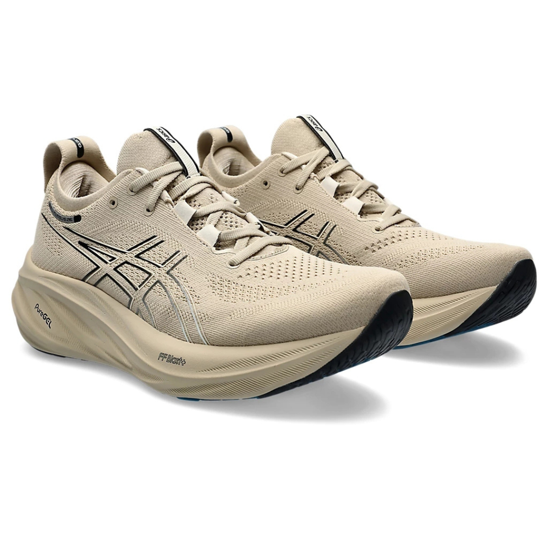Asics Gel-Nimbus 26™ – Gris Beige et Noir