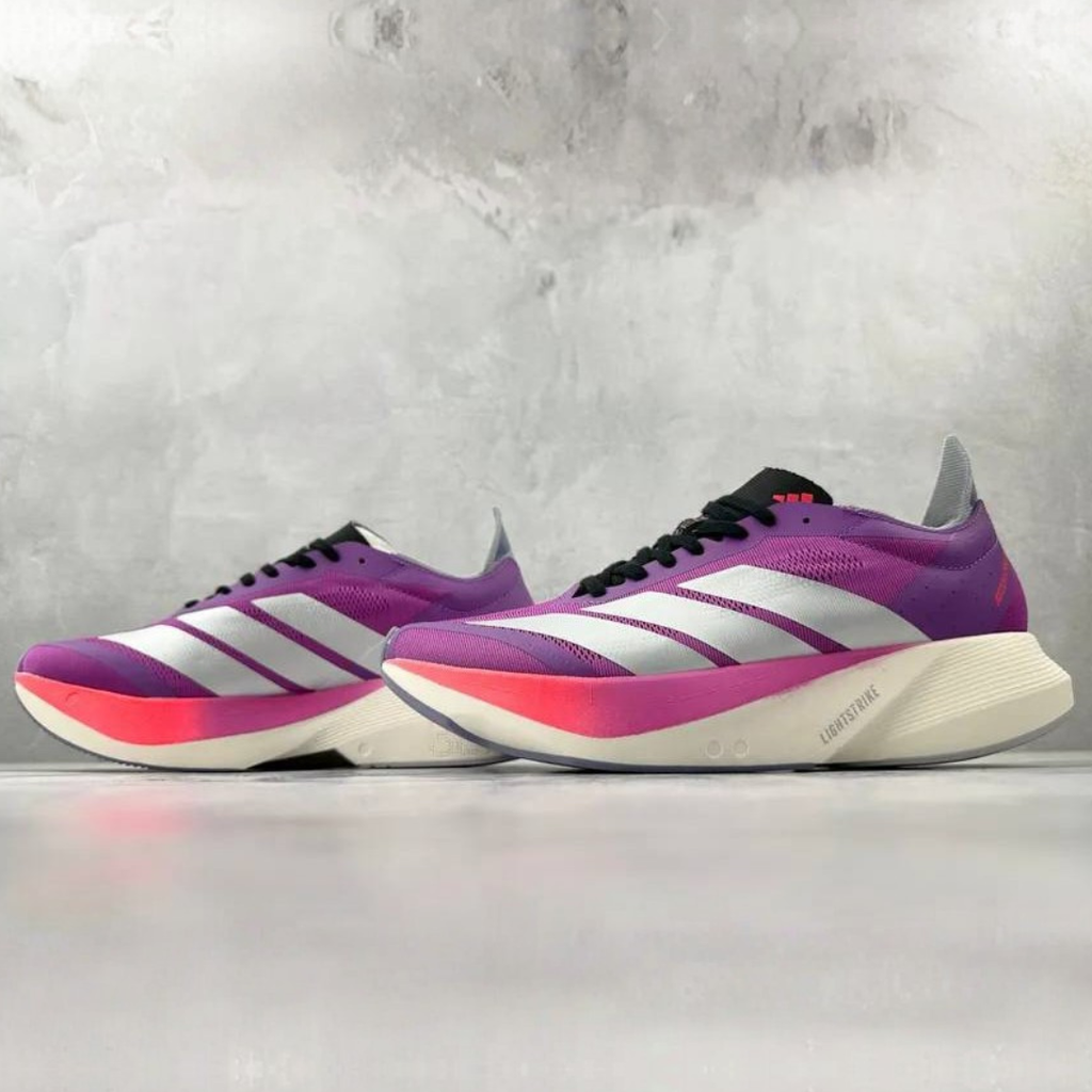 Adidas Adizero Drive RC™ – Violet éclatant avec Argent Métallique et Rouge Vif