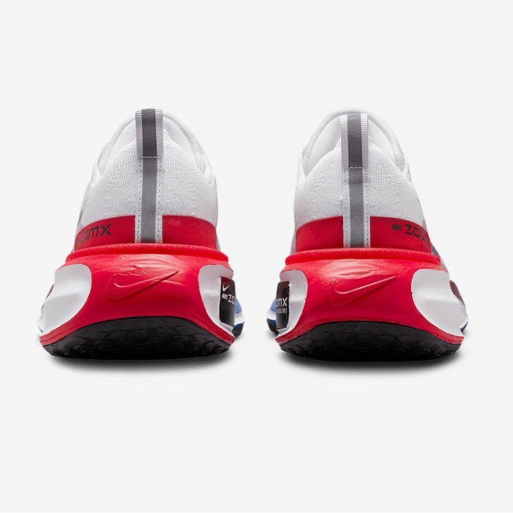 Nike ZoomX Invincible Run 3™ – White Motion w/ Blue & Crimson Pulse