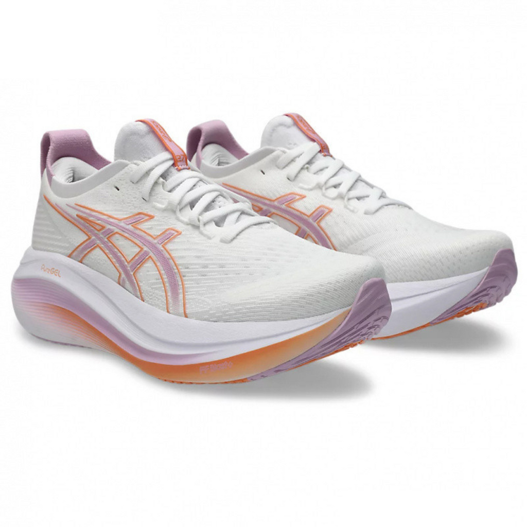 Asics Gel-Nimbus 27™ – Blanc et lilas