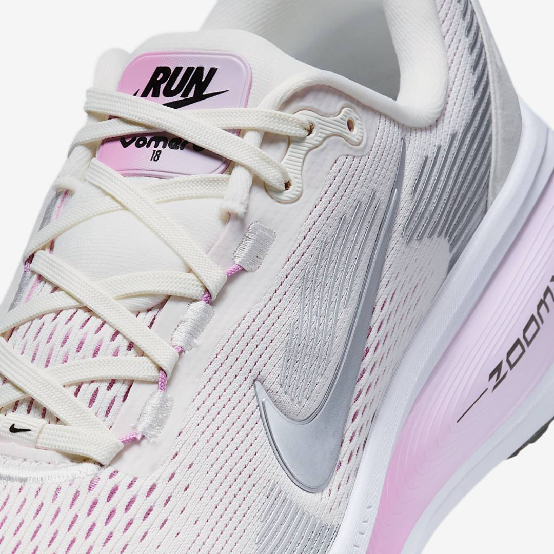 Nike Vomero 18™ – Gris acier/Rose tendre