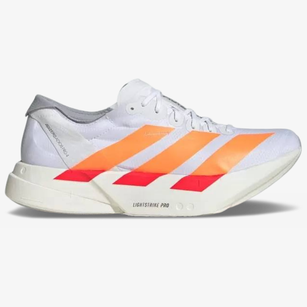 Adidas Adizero Adios Pro 4™ – Blanc avec Orange