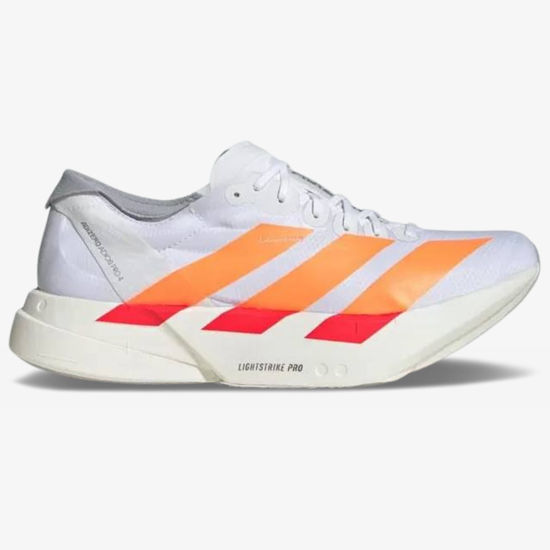 Adidas Adizero Adios Pro 4™ – Blanc avec Orange