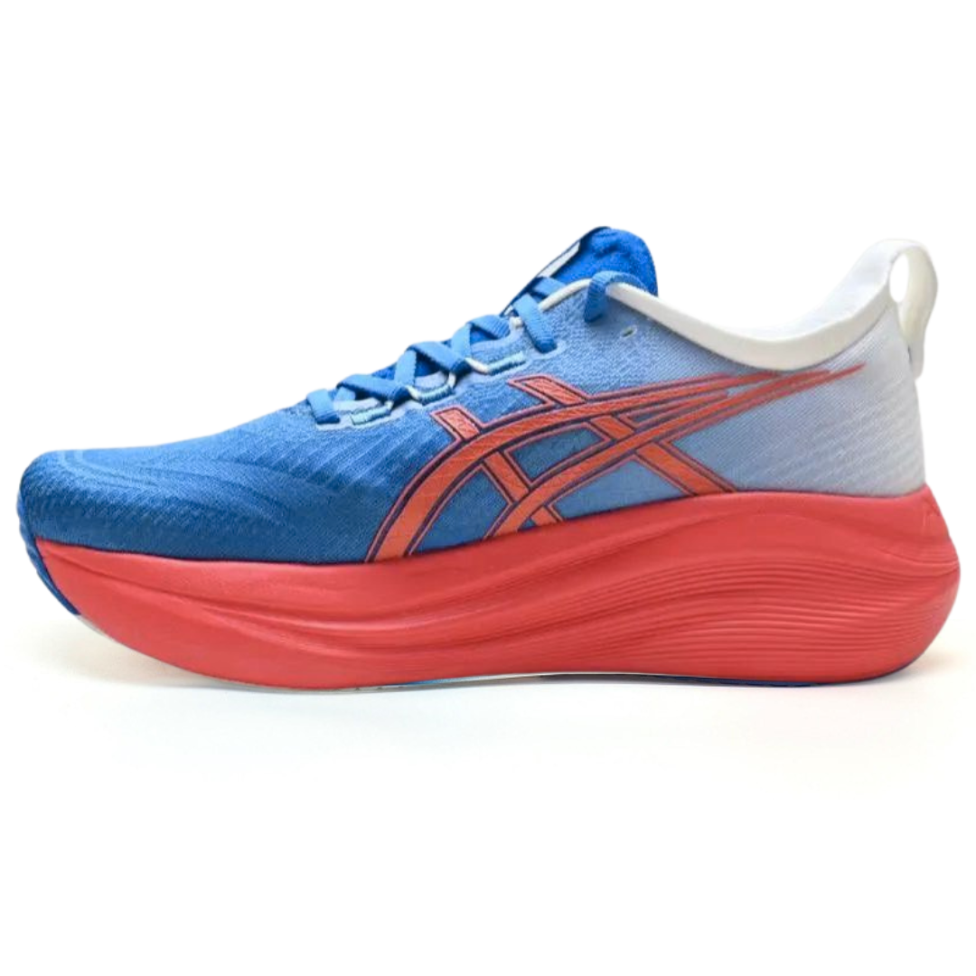 Asics Gel-Nimbus 27 Paris™ – Bleu avec Rouge et Blanc