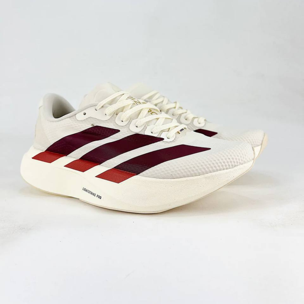 Adidas Adizero EVO SL™ – Blanc, bordeaux et rouge