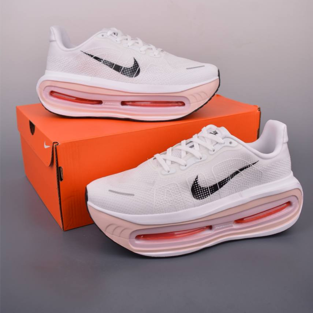 Nike Vomero Premium™ – Blanc brillant avec Rose vif