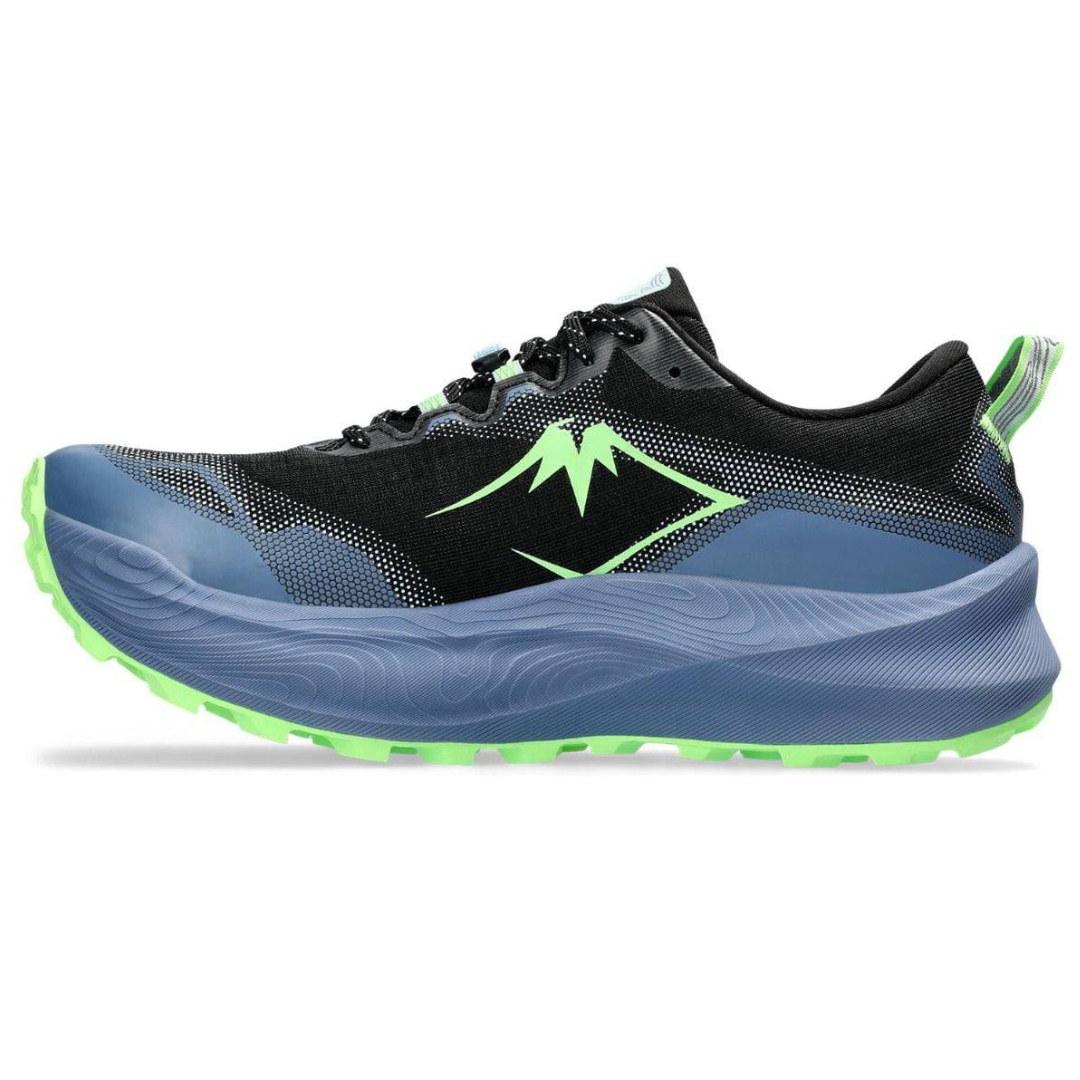 Asics Trabuco Max 3™ – Noir avec Bleu et Vert