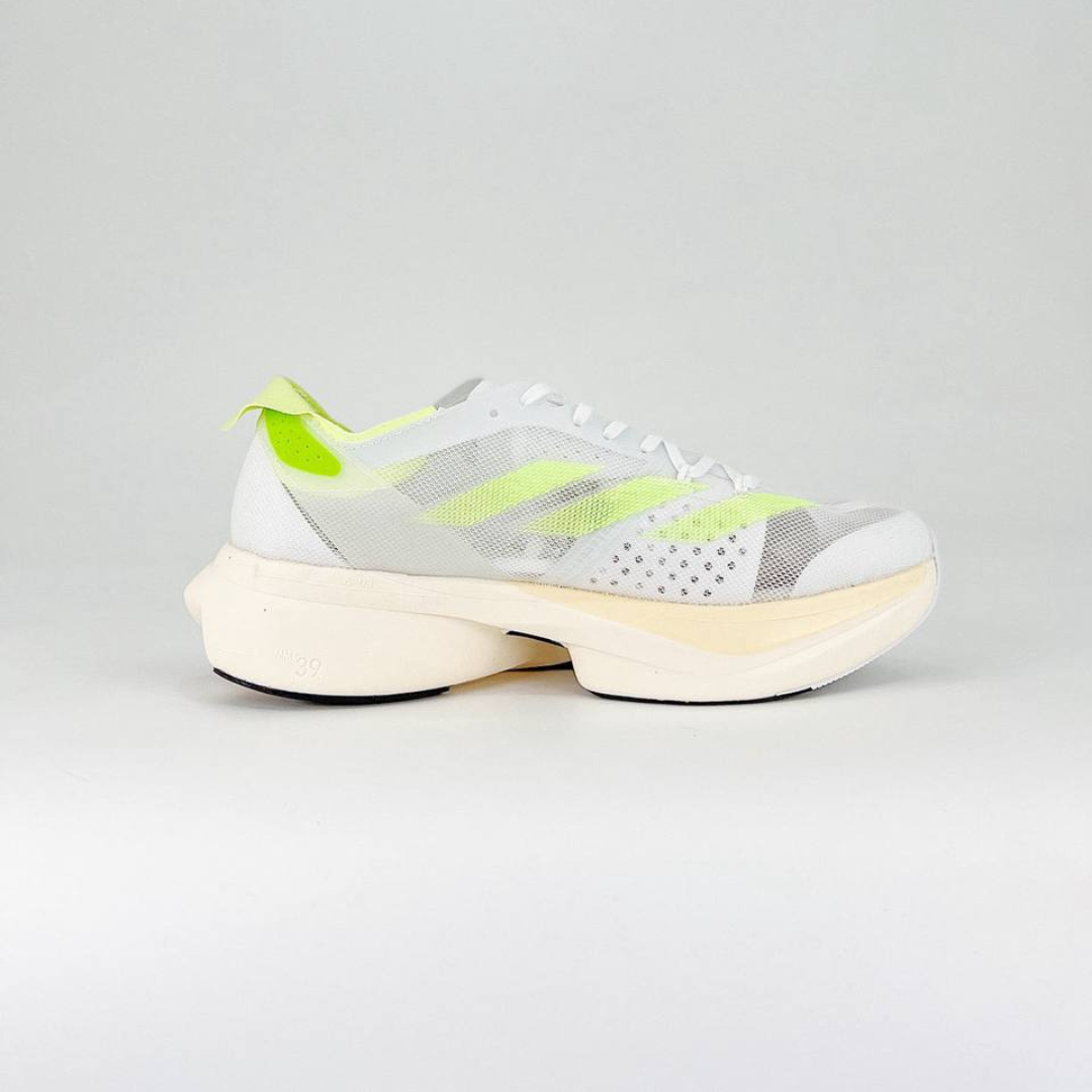 Adidas Adizero Adios Pro 3™ – Blanc/Vert fluo