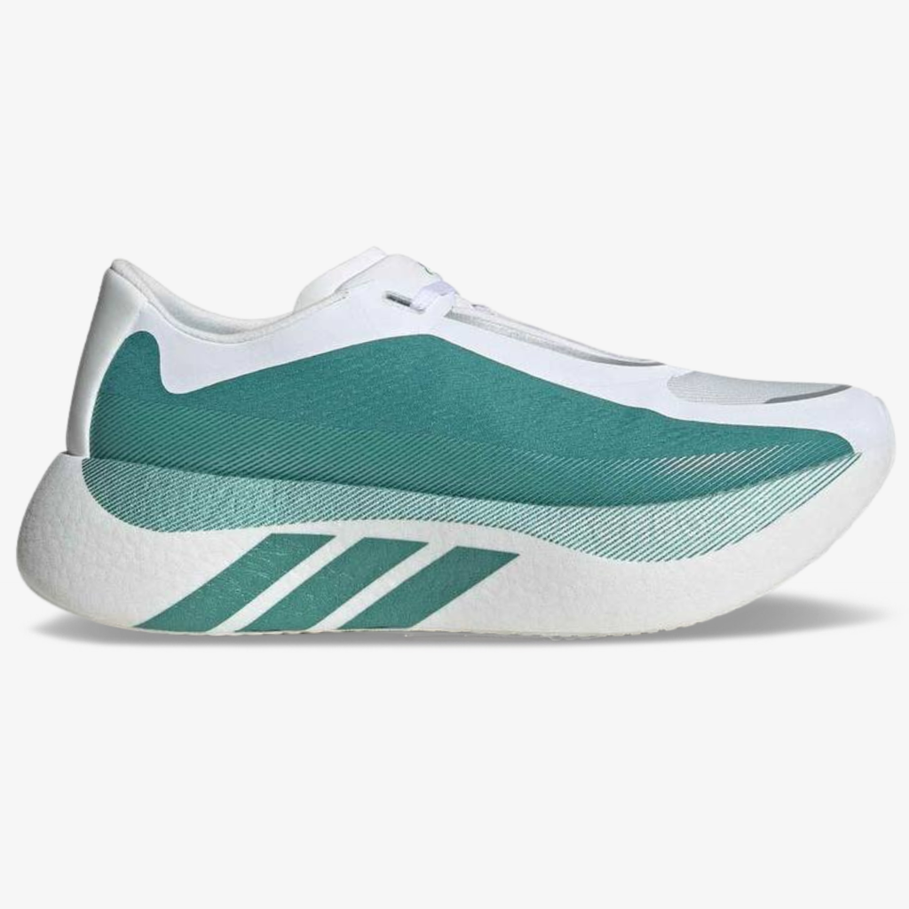 Adidas Hyperboost Edge™ – Blanc avec Vert Foncé