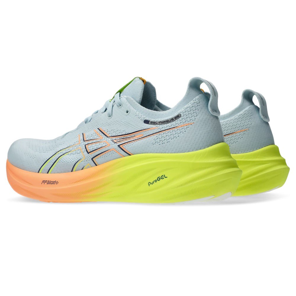 Asics Gel-Nimbus 26 Paris™ – Bleu Clair avec Jaune