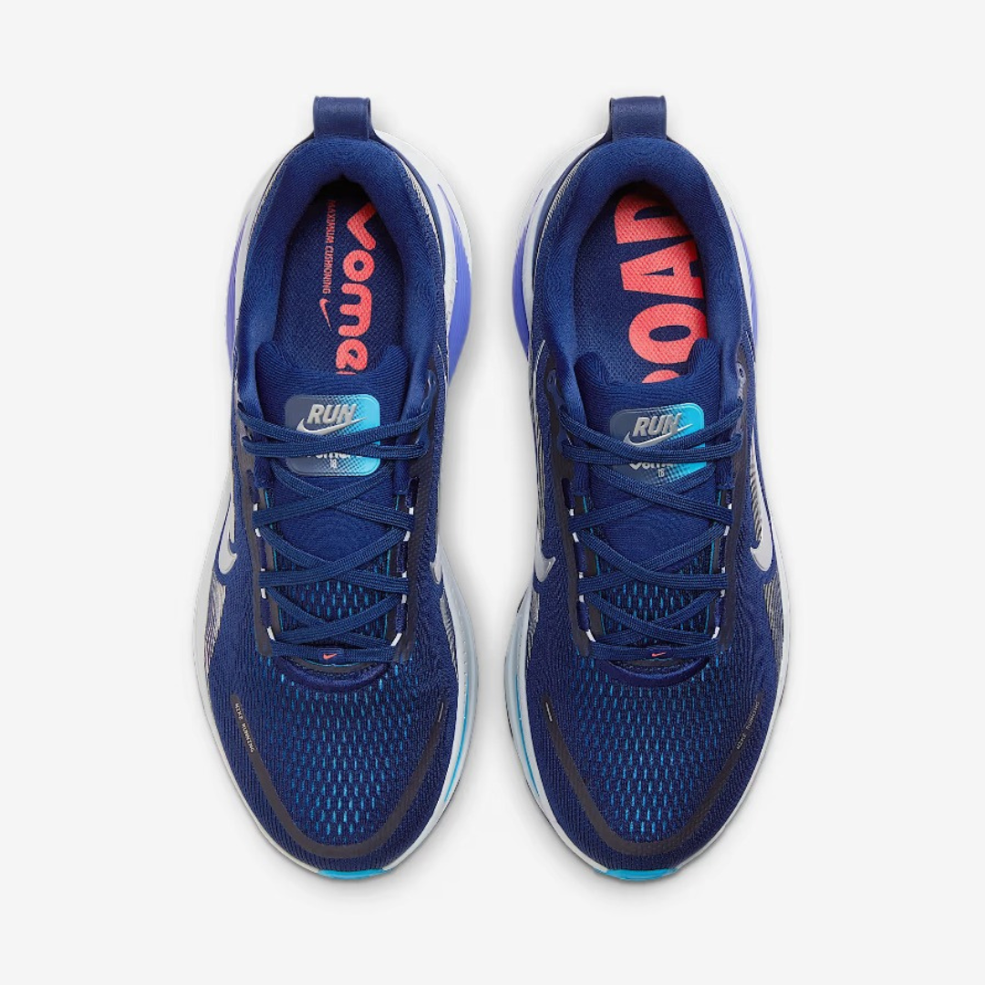 Nike Vomero 18™ – Bleu Océan c/ Gris Métallisé