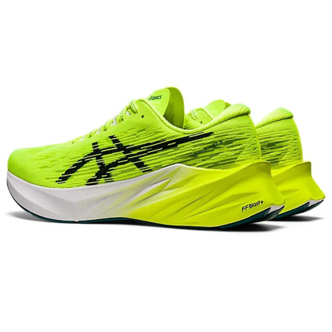 Asics Novablast 3™ – Vert fluorescent et noir