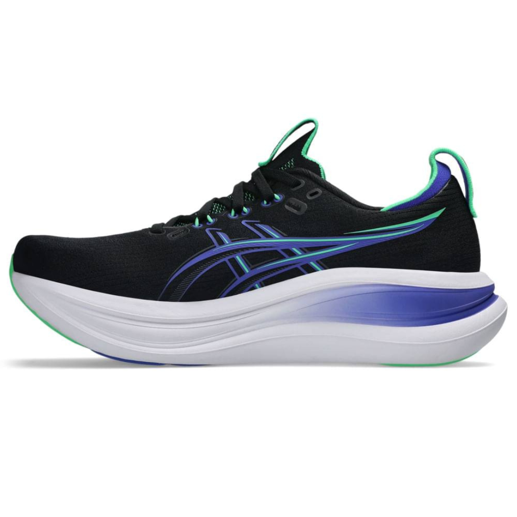 Asics Gel-Nimbus 28™ – Noir avec éclat de cobalt