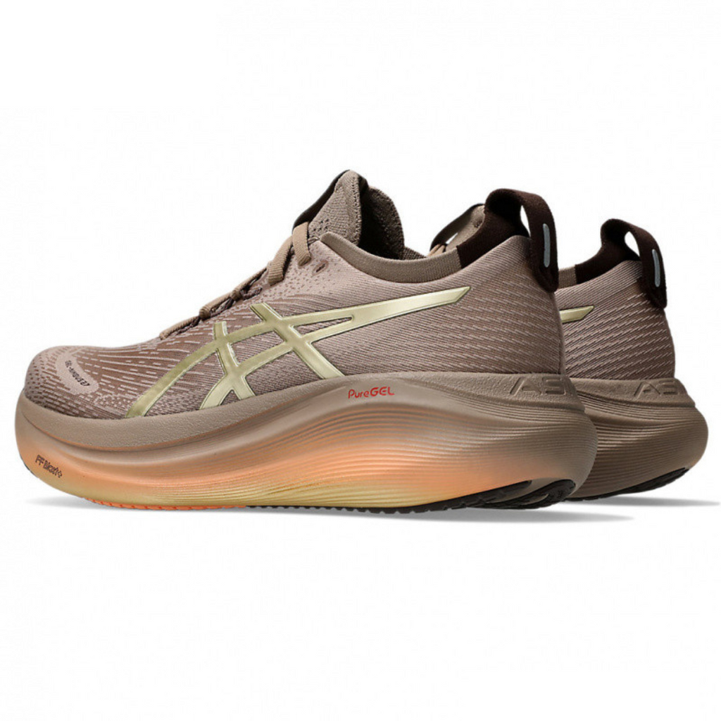 Asics Gel-Nimbus 27 Luxe™ – Dor et Marron
