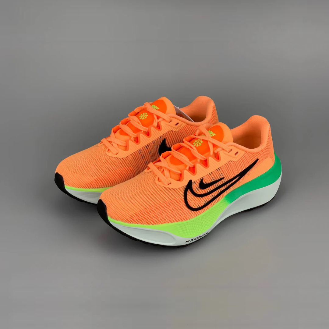 Nike Air Zoom Fly 5™ – Orange coucher de soleil avec vert vif